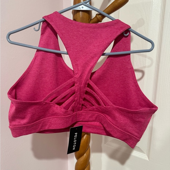 NWT Peloton Heathered Strappy Bra - Picture 6 of 8